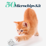 Kit of 50 ISO microchips and ID Card - aZoo.me Webstore